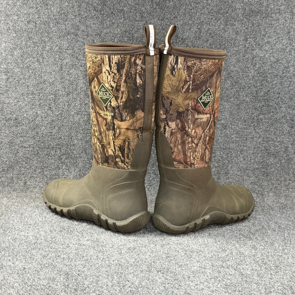 Muck Boots FieldBlazer Classic Men's 10 Camo Rubber Waterproof Mossy Oak Hunting - Picture 9 of 16